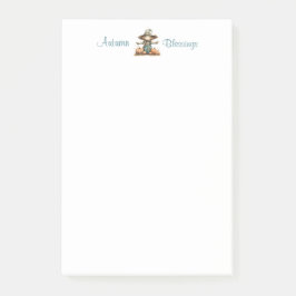 Bloco De Notas Pumpkin Patch Escarmedrow 4x6 Notas de Posto