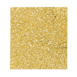 Bloco De Notas PURE GOLD Splatter Pattern + your text