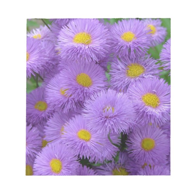 Bloco De Notas Purple Floral (Frente)