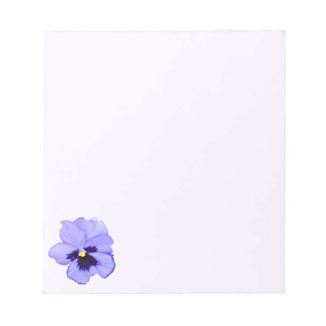 Bloco De Notas Purple Pansy (Frente)