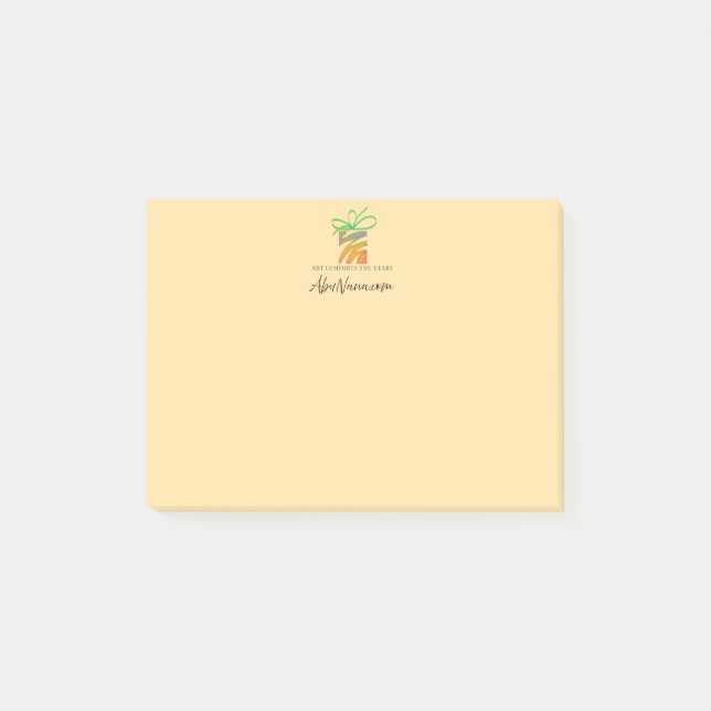 Bloco De Notas Put Your Logo Here Tablet (Frente)