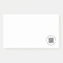 QR Branco | Design de Negócios Limpo Minimalista