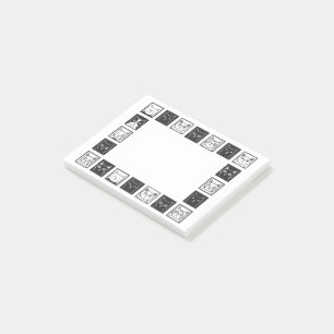 Bloco De Notas Quadrado de gatos