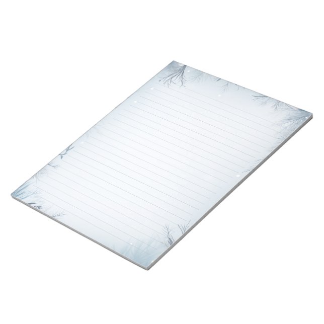Bloco De Notas Quadrado de inverno gelado (Inclinado)