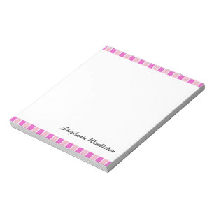 Bloco De Notas Quadrados Rosa