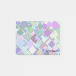 Bloco De Notas Quadrados sem costura com Design de arquitetura