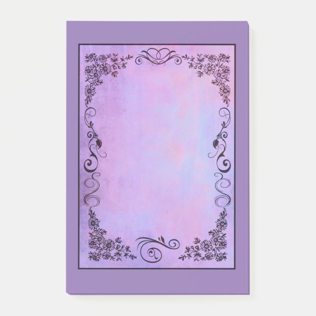 Bloco De Notas Quadro de Rico Roxo (Frente)