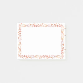 Bloco De Notas Quadro Floral