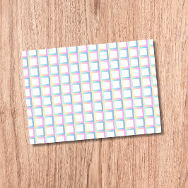 Bloco De Notas Quadros de Padrões de Gradiente Simétricos Brancos