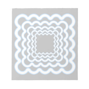 Bloco De Notas Quadros Wavy