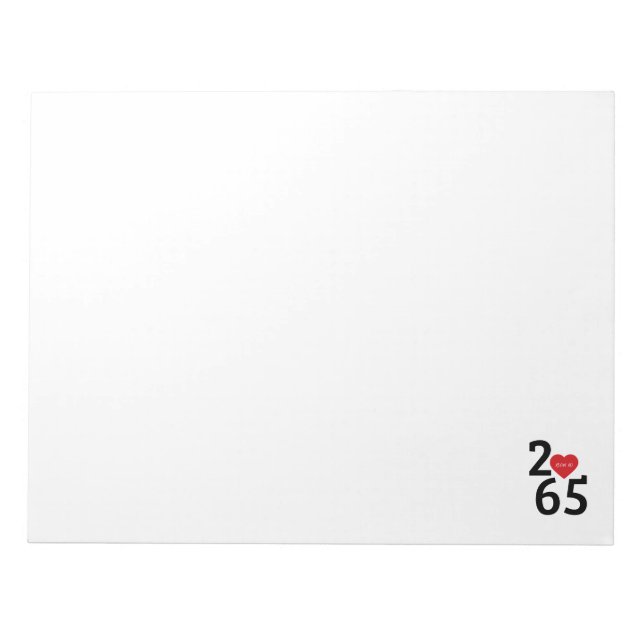 Bloco De Notas Quarto Número 256 em  (Frente)