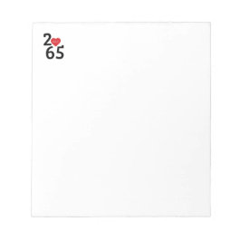 Bloco De Notas Quarto Número 256 em
