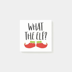 Bloco De Notas Que Feliz Natal Engraçado Elf Papai Noel