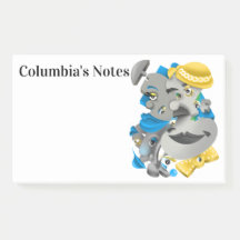 Quebra-cabeça surreal faces Posto-it-Notes