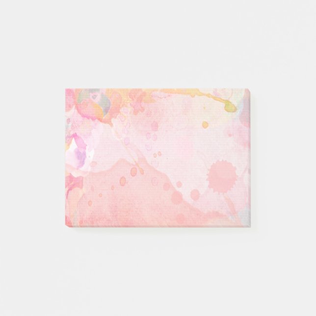 Bloco De Notas Quebra De Aquarela Em Pastas (Frente)