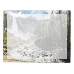 Bloco De Notas Quedas   Nevada Fall, Yosemite, CA