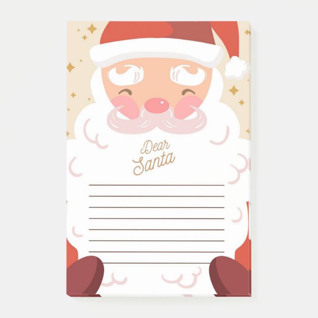 Bloco De Notas Querido Papai Noel (Frente)