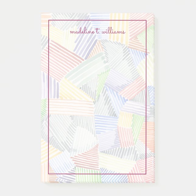 Bloco De Notas Quilt. de Corte I (Frente)