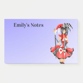 Bloco De Notas Quirky Jester e Puppet King