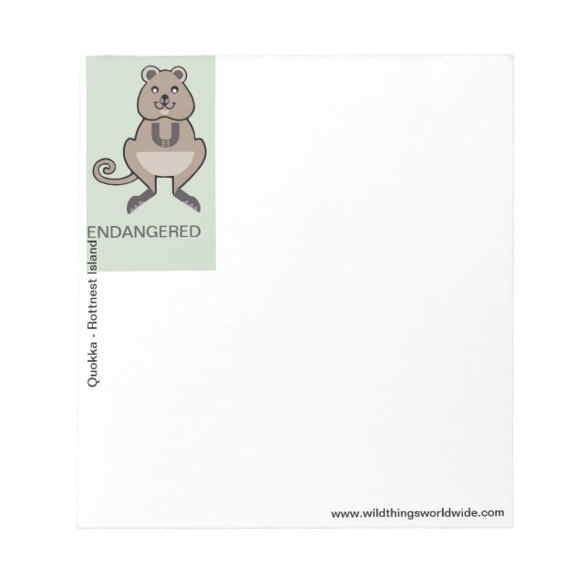 BLOCO DE NOTAS QUOKKA - NOTEPAD (Frente)