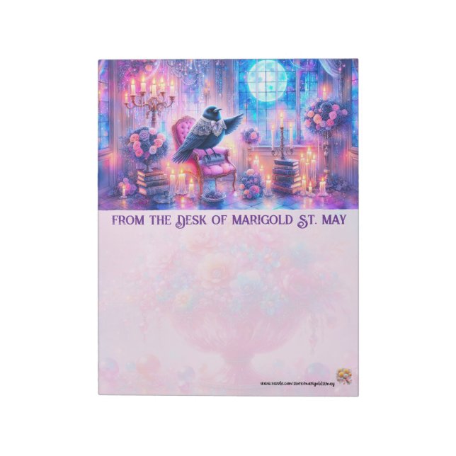 Bloco De Notas Quote the Raven Notepad (Invertido)