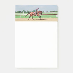 Bloco De Notas Race Horse