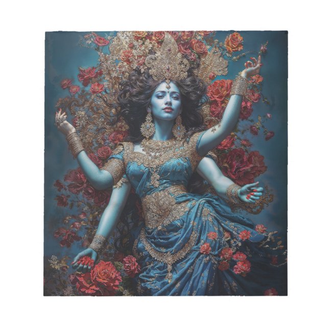 Bloco De Notas Radiance of Kali (Frente)