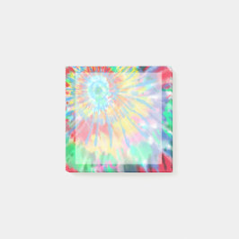 Bloco De Notas Rainbow Burst Tie Dye