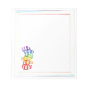 Bloco de notas RAINBOW CANDY 5.5x6