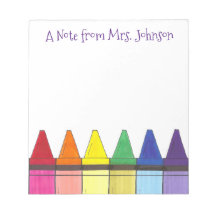 Rainbow Crayons Nota Do Professor De Arte