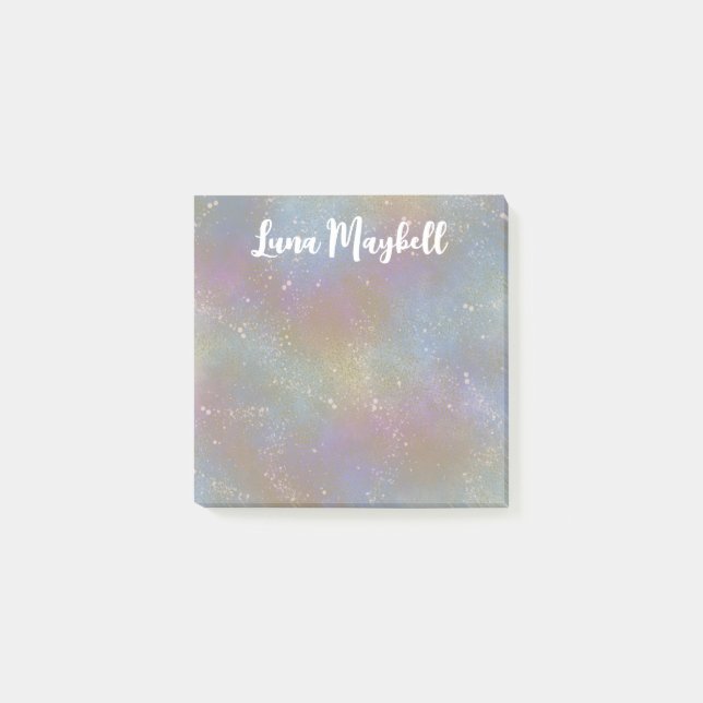 Bloco De Notas Rainbow Holographic Business (Frente)