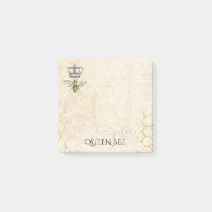 Bloco De Notas Rainha Bee Honeycomb Hive