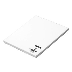 Bloco De Notas Rainha Chess, Tenha Consciência Que Pode Se Mover 