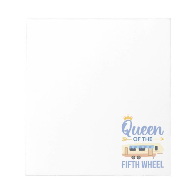 Bloco De Notas Rainha Da Quinta Roda I (Frente)