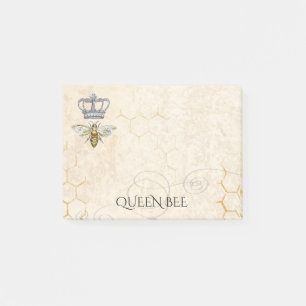 Bloco De Notas Rainha de Bee Hive Querida Abelha
