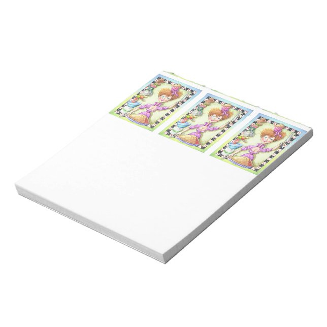 BLOCO DE NOTAS RAINHA DE TORTAS (Invertido)