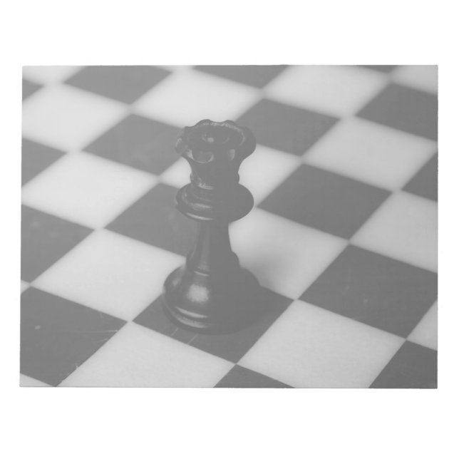 Bloco De Notas rainha do xadrez (Frente)