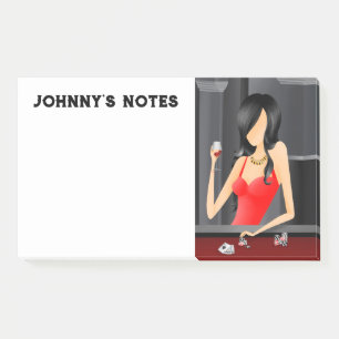 Bloco De Notas Rainha personalizada do jogo - Casino de Las Vegas