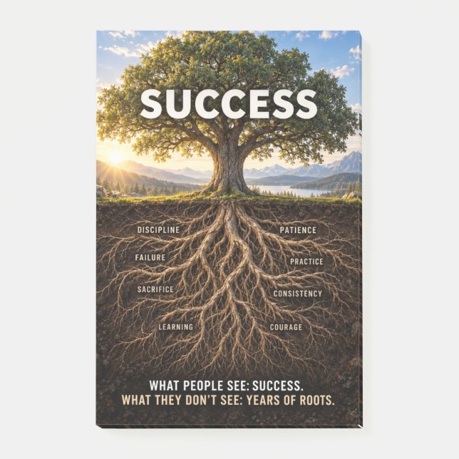 Bloco De Notas Raízes do Sucesso (Frente)
