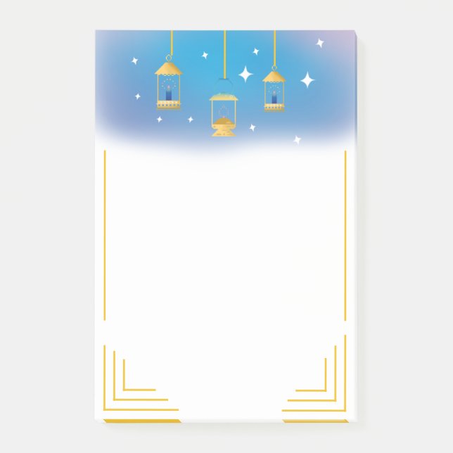 Bloco De Notas Ramadan Mubarak (Frente)