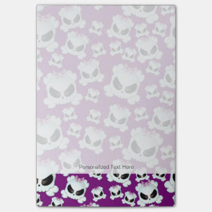 Bloco De Notas Rapariga Skullz