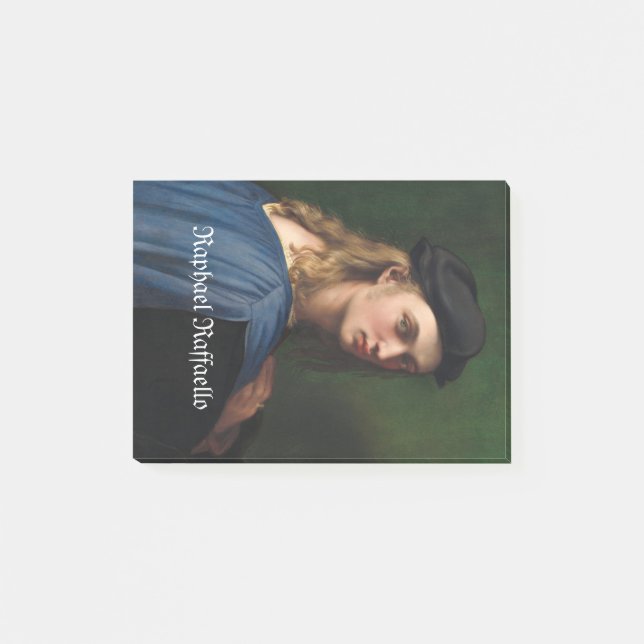 Bloco De Notas Raphael Raffaello Bindo Altoviti famoso quadro (Frente)