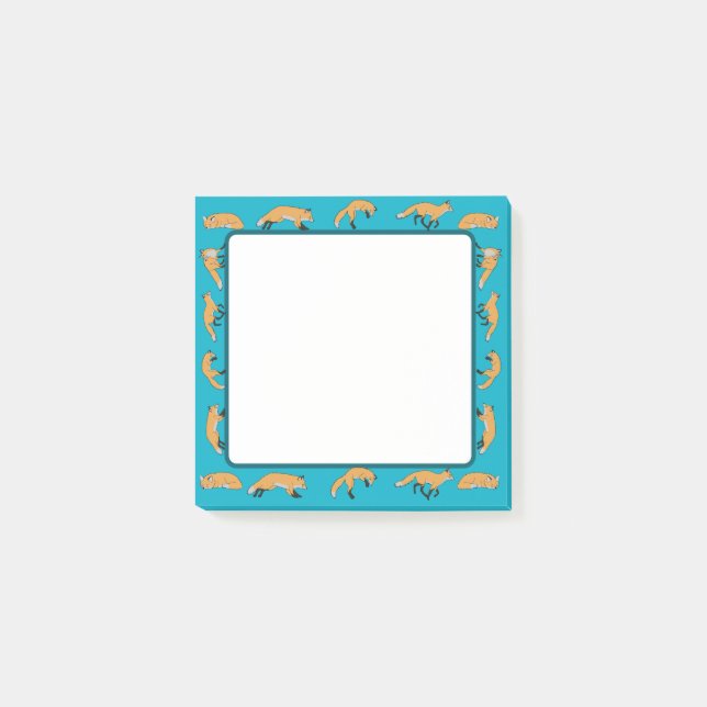 Bloco De Notas Raposa Vermelha (Frente)