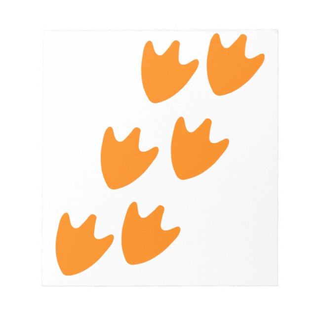 Bloco De Notas Rastreio de Pato (Frente)