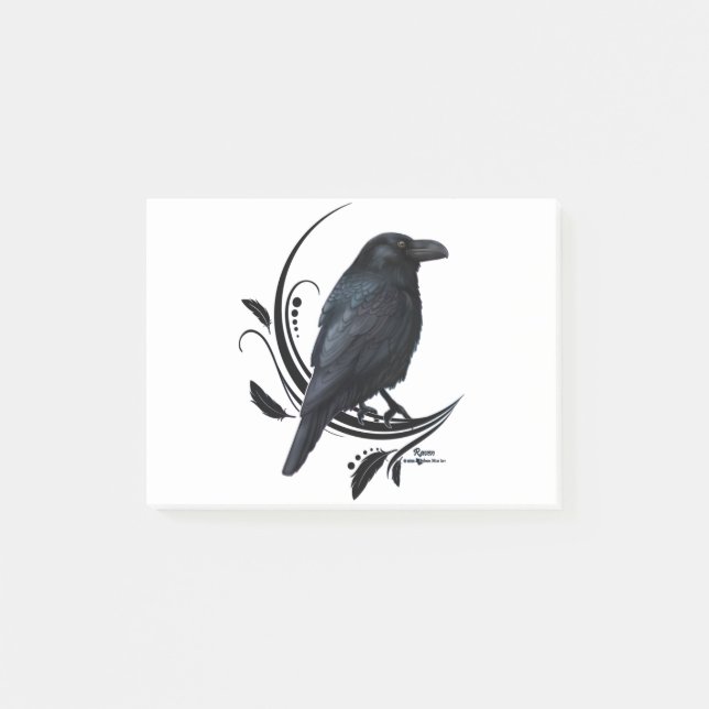 Bloco De Notas Raven (Frente)