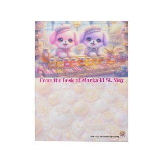 Bloco De Notas Reading Terminal Market Puppies Notepad