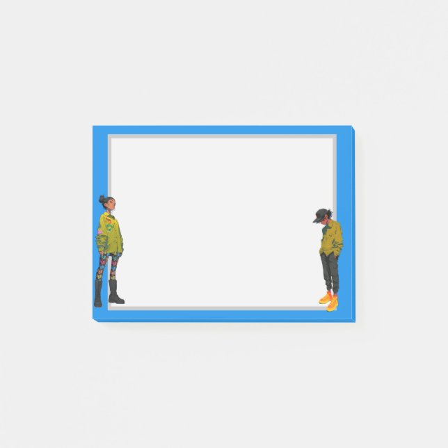 Bloco De Notas Real People, (Frente)