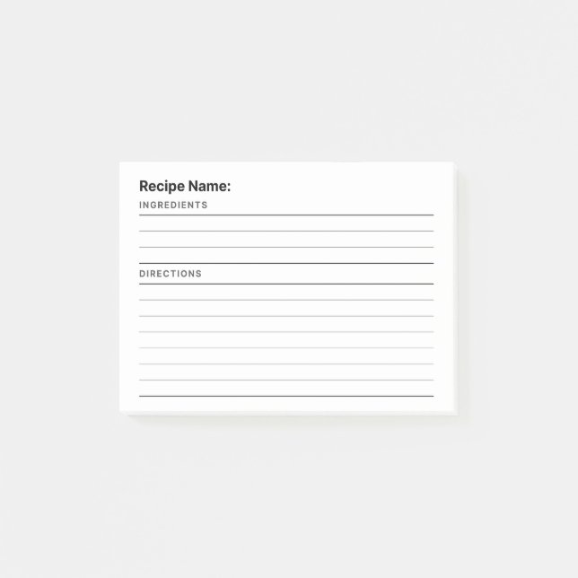 Bloco De Notas Receita (Frente)