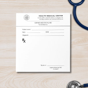 Bloco De Notas Receita Médica de Clínica Médica