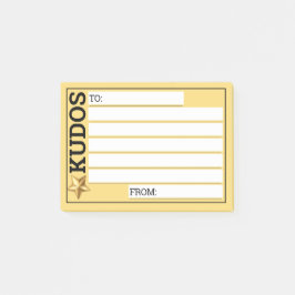 Bloco De Notas Reconhecimento personalizado de kudos de noivado d